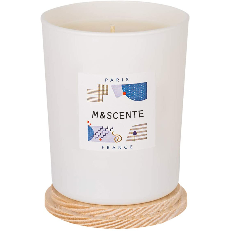 Dán nhãn tùy chỉnh riêng biệt của M&Scent làm thơm thơm đậu nành có màu sang trọng