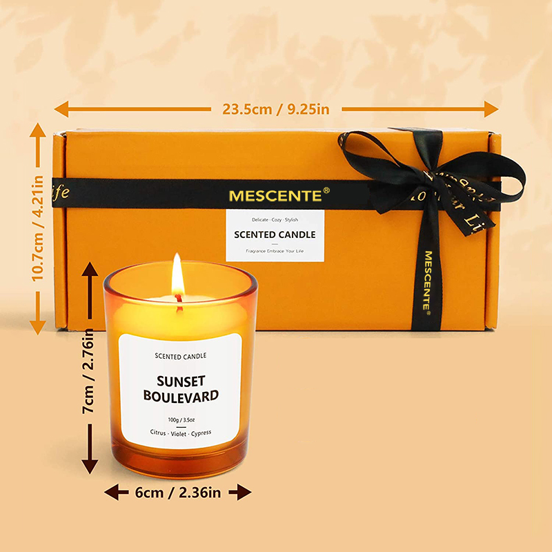 Nến thơm phổ biến M&S cent trang trí nhà sang trọng, thơm thơm cao cấp