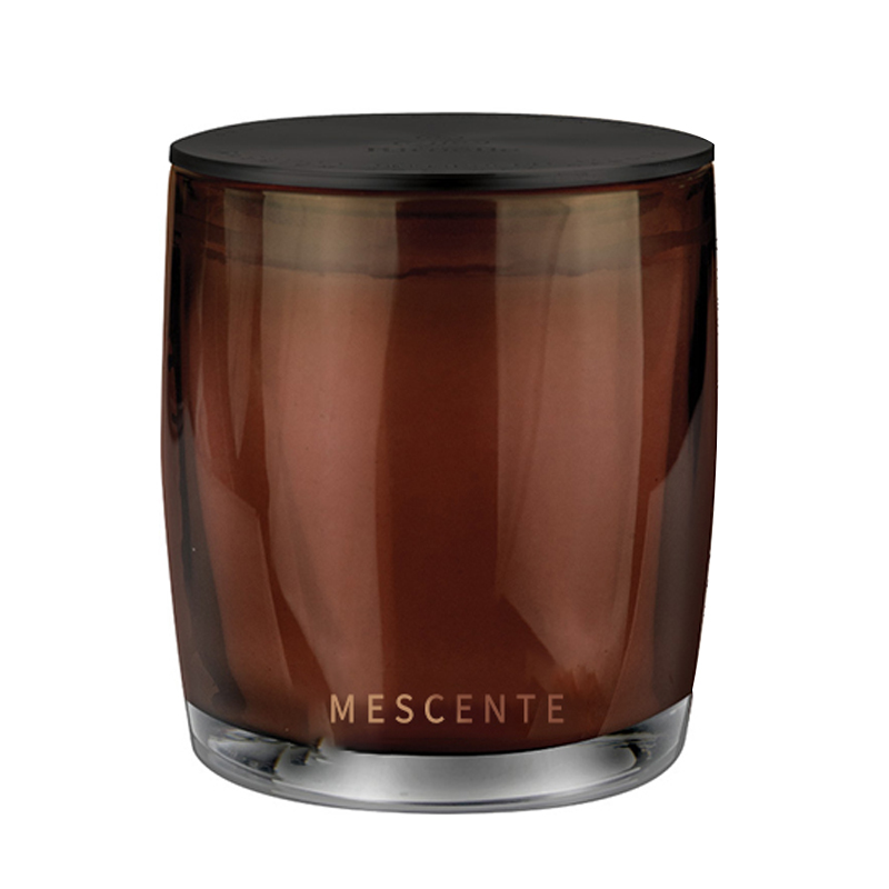 Nhãn hiệu riêng sang trọng Nến thơm vani đầy sao với bóng gỗ