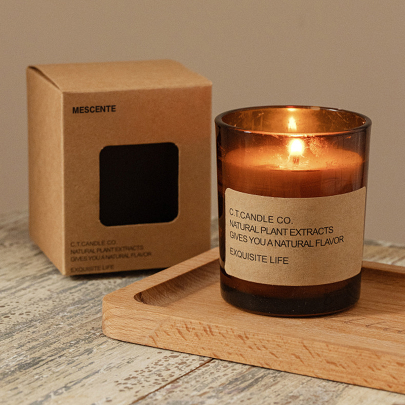 M&Scent trang trí sang trọng bộ máy phun tán sậy và nến thơm có bao bì hộp dạng