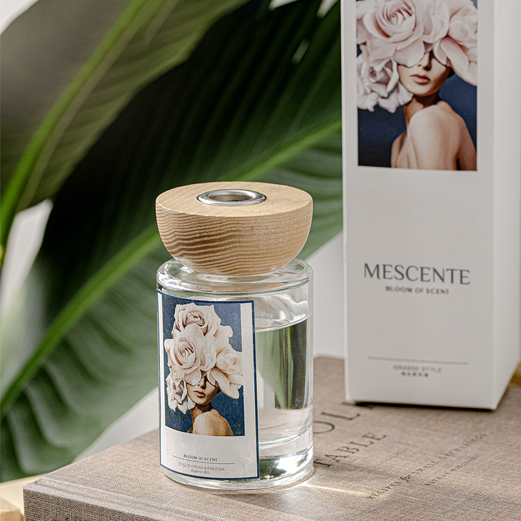 M&Scent bán nhãn hiệu riêng chai thủy tinh Gmail bộ khuếch tán sậy có nút chặn