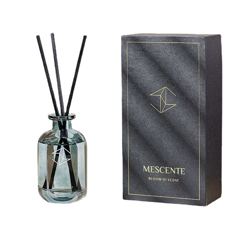 Bộ quà tặng máy lưu trữ hoa sậy pha lê sinh M&Scent 500ml, máy lưu trữ hoa sậy tại nhà
