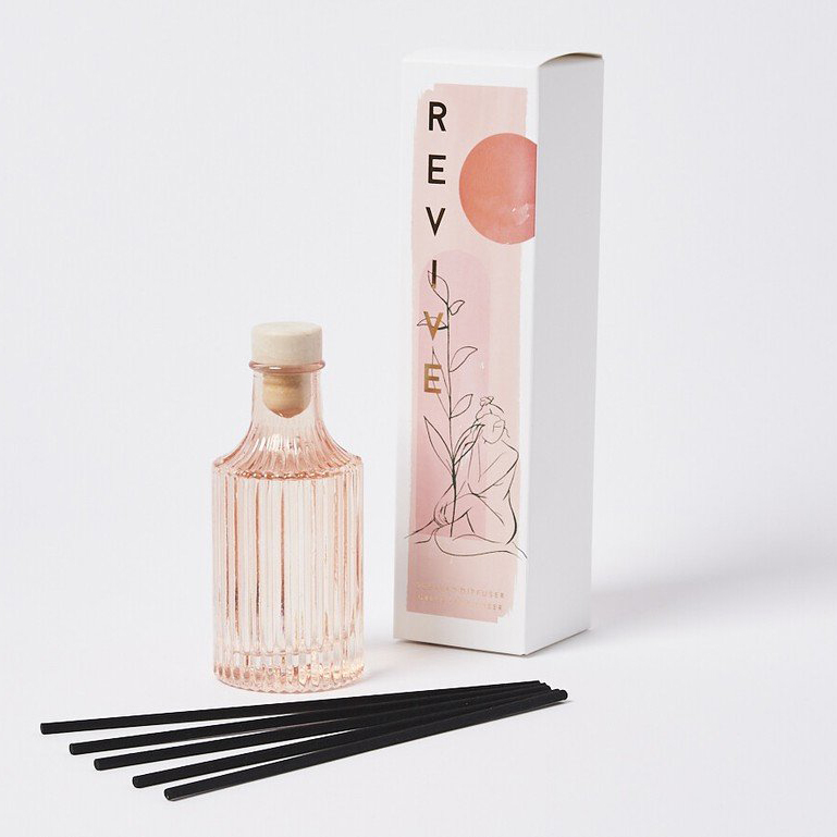 M&Scent Custom 100ml Chai thủy tinh 200ml Tatakan cho máy bay tán hoa sậy