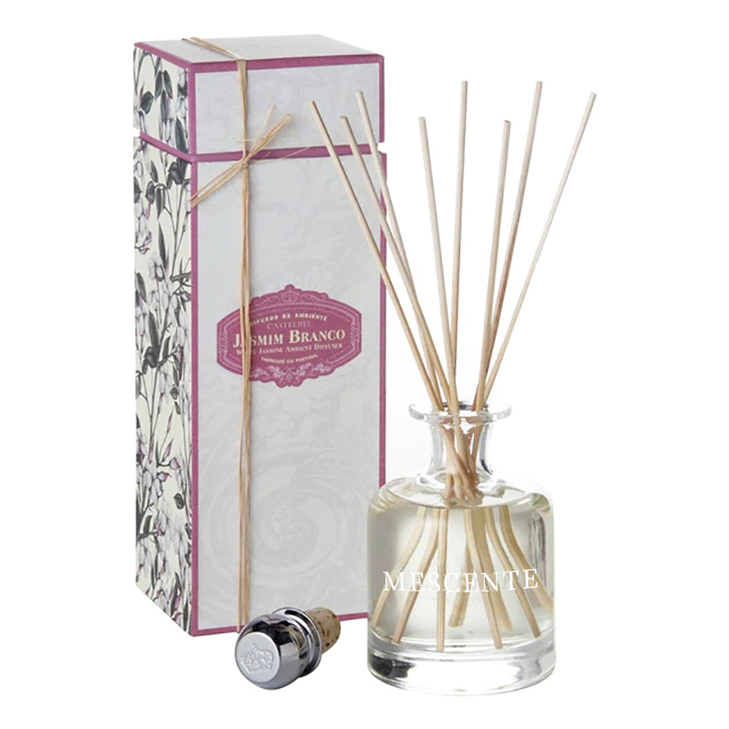 Luxury Spring 400ml Thân thiện với môi trường Chai màu hồng Xi măng Da màu xám Hoa mộc lan Mùi hương Hoa Sơn Máy hoa tán sậy