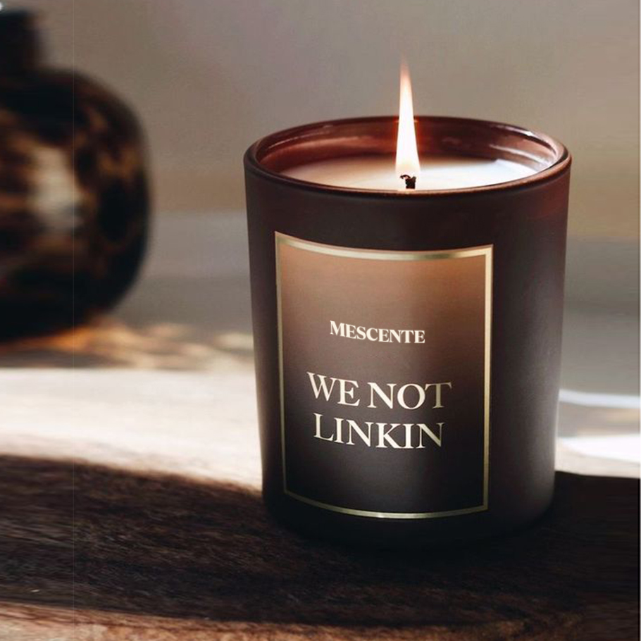 M&Scent Bán buôn Mới Sang trọng Tùy chỉnh Nhãn hiệu riêng Giáng sinh Cô pha lê Kerzen Nến thơm đậu nành có Sản phẩm