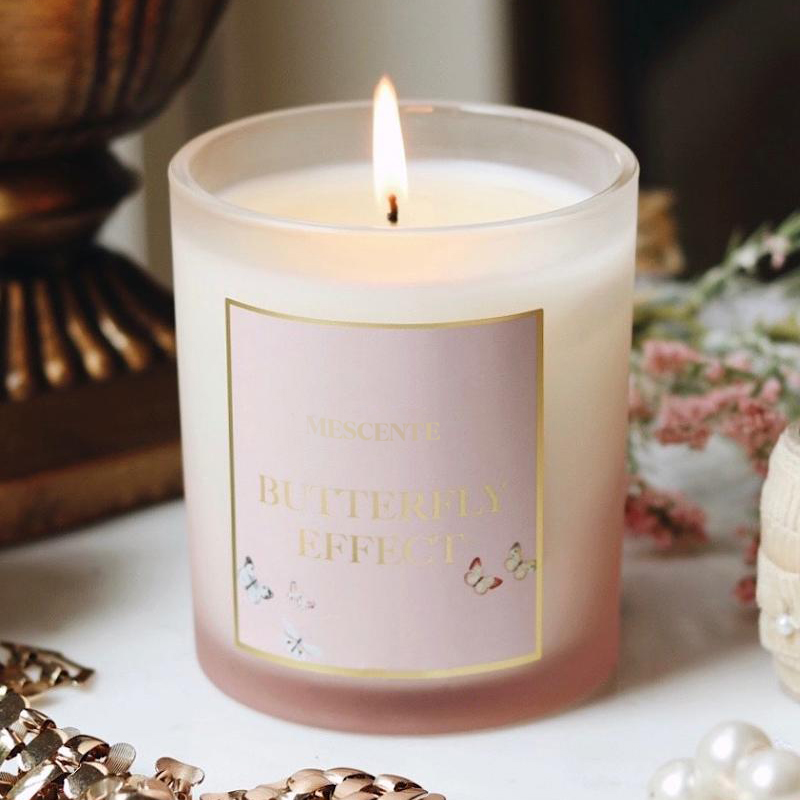 M&Scent Bán buôn Mới Sang trọng Tùy chỉnh Nhãn hiệu riêng Giáng sinh Cô pha lê Kerzen Nến thơm đậu nành có Sản phẩm