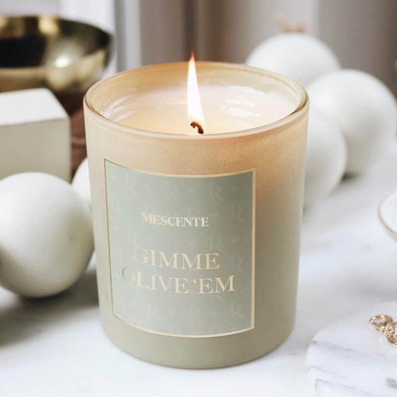M&Scent Bán buôn Mới Sang trọng Tùy chỉnh Nhãn hiệu riêng Giáng sinh Cô pha lê Kerzen Nến thơm đậu nành có Sản phẩm