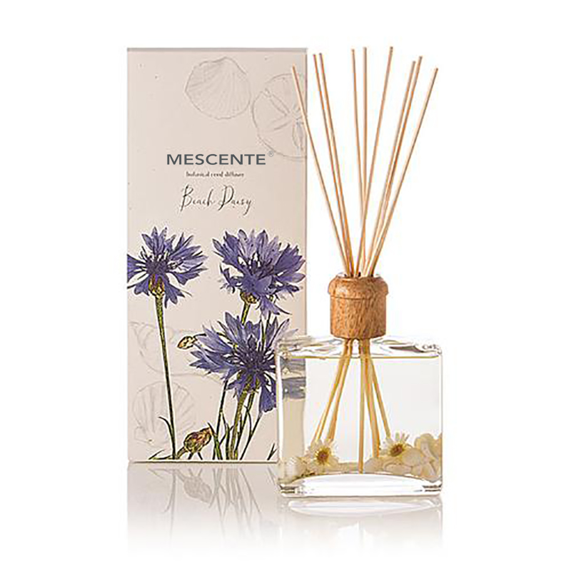 Bán buôn chất lượng cao Sang trọng Tùy chỉnh Nhãn hiệu riêng Hoa Sola Wood Aroma Máy phun tán sậy có hộp