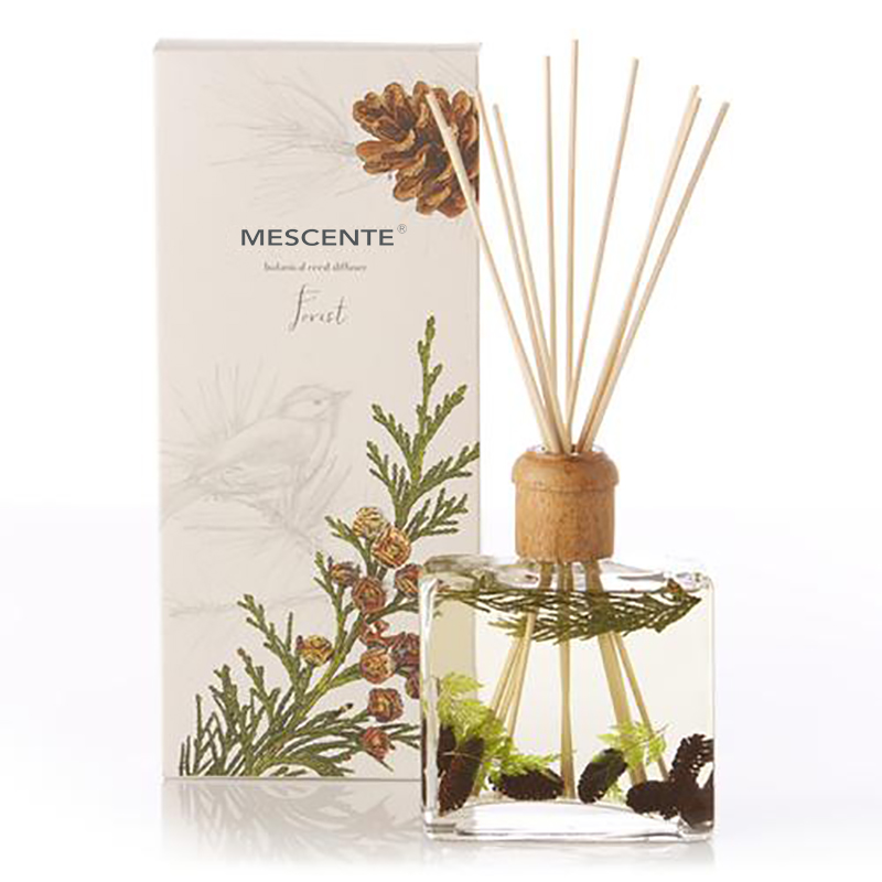 Bán buôn chất lượng cao Sang trọng Tùy chỉnh Nhãn hiệu riêng Hoa Sola Wood Aroma Máy phun tán sậy có hộp