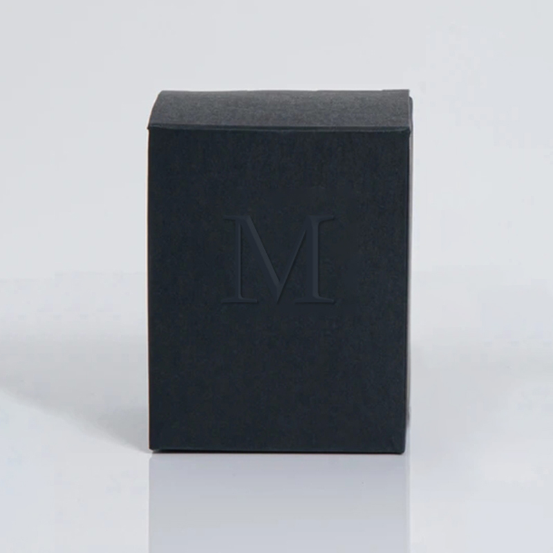 M&Scent Bán buôn nhỏ màu đen sang trọng độc trang trí đám cưới Nến thơm đậu nành có pha lê
