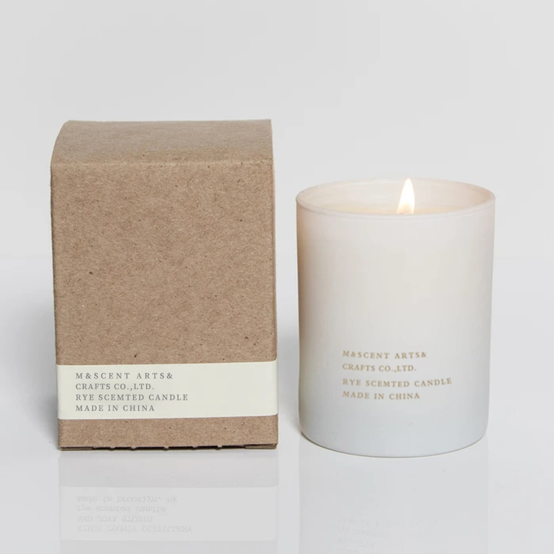 M&Scent Bán Nhãn hiệu riêng giá rẻ Bấc gỗ trắng lớn Nến thơm tinh dầu