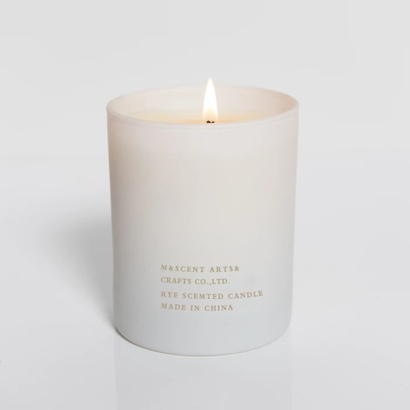 M&Scent Bán Nhãn hiệu riêng giá rẻ Bấc gỗ trắng lớn Nến thơm tinh dầu