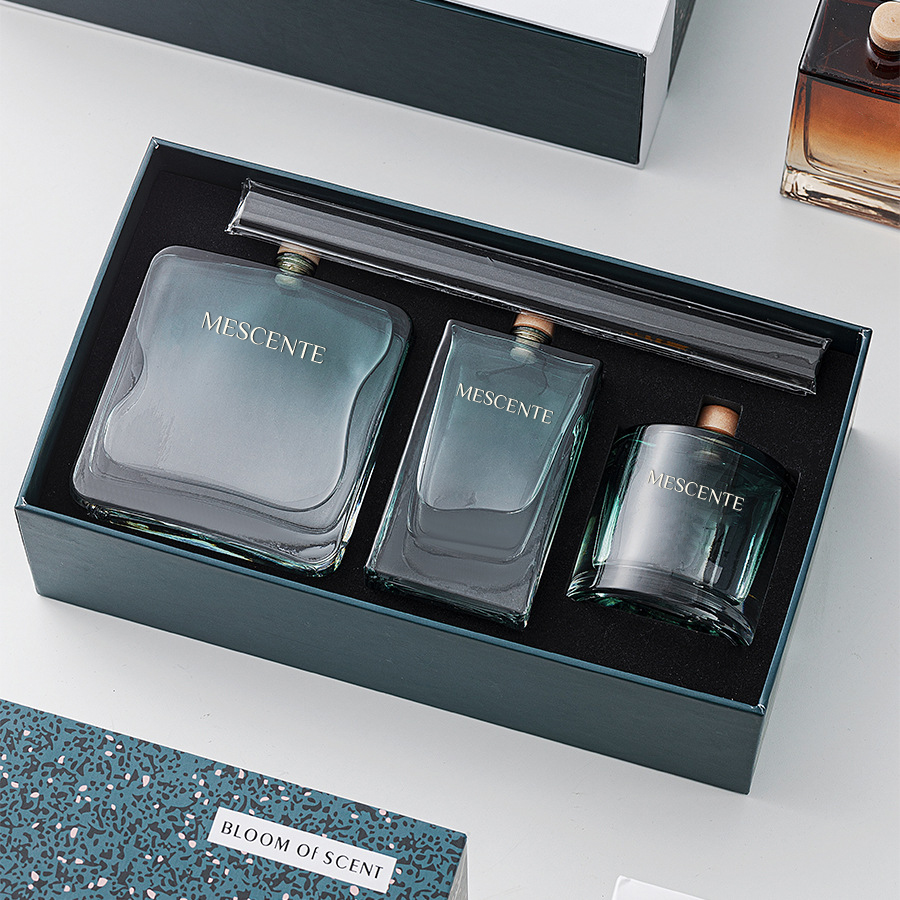 Brown 3 In One Nordic Heart Vanilla Reed Diffuser Hương thơm gia đình Tam giác Thổ Nhĩ Kỳ Chứng minh minh minh trẻ em