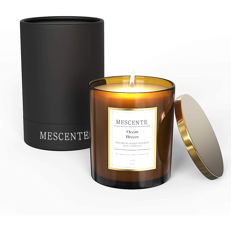M&Scent Bán Đặt hàng số lượng lớn Sang trọng Tùy chỉnh Nhãn hiệu riêng Nến Sáp đậu thơm Bộ quà tặng