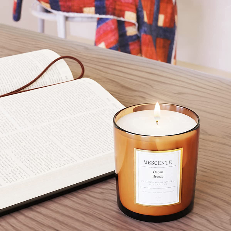 M&Scent Bán Đặt hàng số lượng lớn Sang trọng Tùy chỉnh Nhãn hiệu riêng Nến Sáp đậu thơm Bộ quà tặng