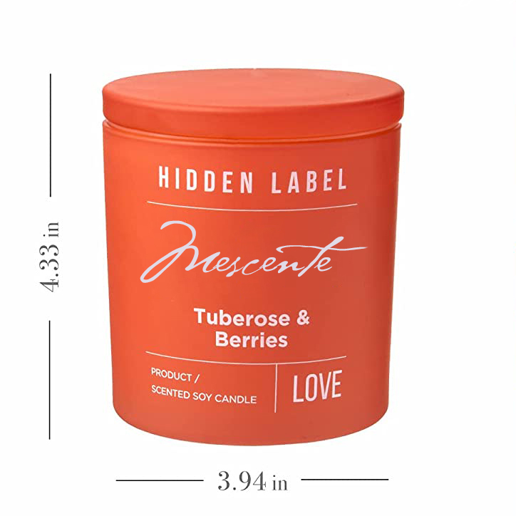 M&Scent Bán Nhãn hiệu riêng sang trọng bụi Nến sáp đậu thơm với pha lê