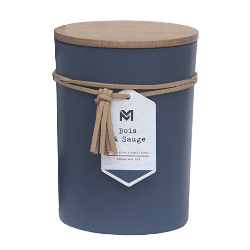 M&S Mùi Hương Bán Buôn Nhãn Hiệu Riêng Nắp Gỗ Hương Liệu Liệu Hương Liệu Nến Sáp Đậu Nành Bộ Quà Tặng Trong Lọ Thủy Tinh
