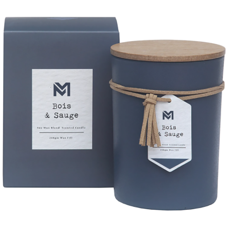 M&S Mùi Hương Bán Buôn Nhãn Hiệu Riêng Nắp Gỗ Hương Liệu Liệu Hương Liệu Nến Sáp Đậu Nành Bộ Quà Tặng Trong Lọ Thủy Tinh