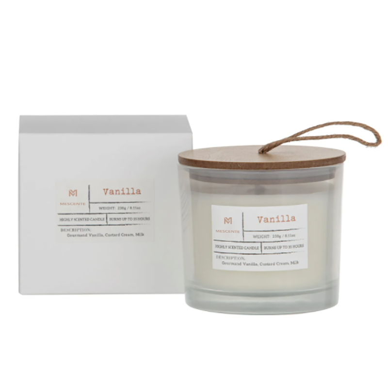 Nến thơm đậu thơm M&Scent Nhãn hiệu riêng cho bộ hương liệu gia đình