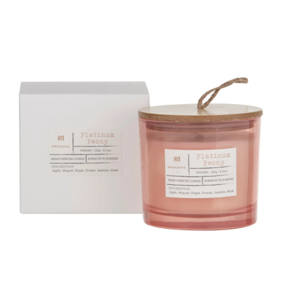 Nến thơm đậu thơm M&Scent Nhãn hiệu riêng cho bộ hương liệu gia đình