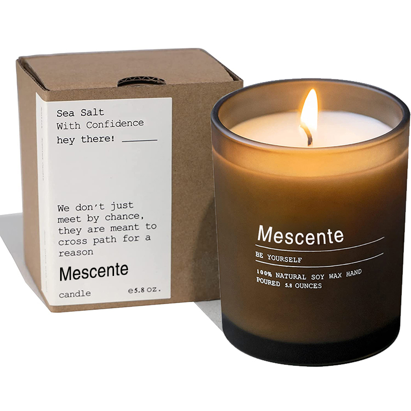 M&Scent Custom Wedding Trang trí Bình Nến thơm Jasmine & Ylang Ylang có nhãn với số lượng lớn