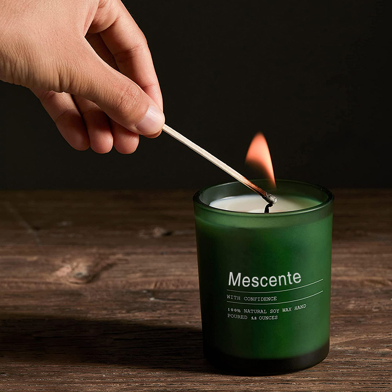 M&Scent Custom Wedding Trang trí Bình Nến thơm Jasmine & Ylang Ylang có nhãn với số lượng lớn