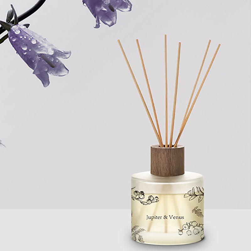 M&Scent Bán sang trọng Tùy chỉnh trang trí thủy tinh màu hổ phách Không có lửa Máy phun tán hương hoa mạnh mẽ mạnh mẽ