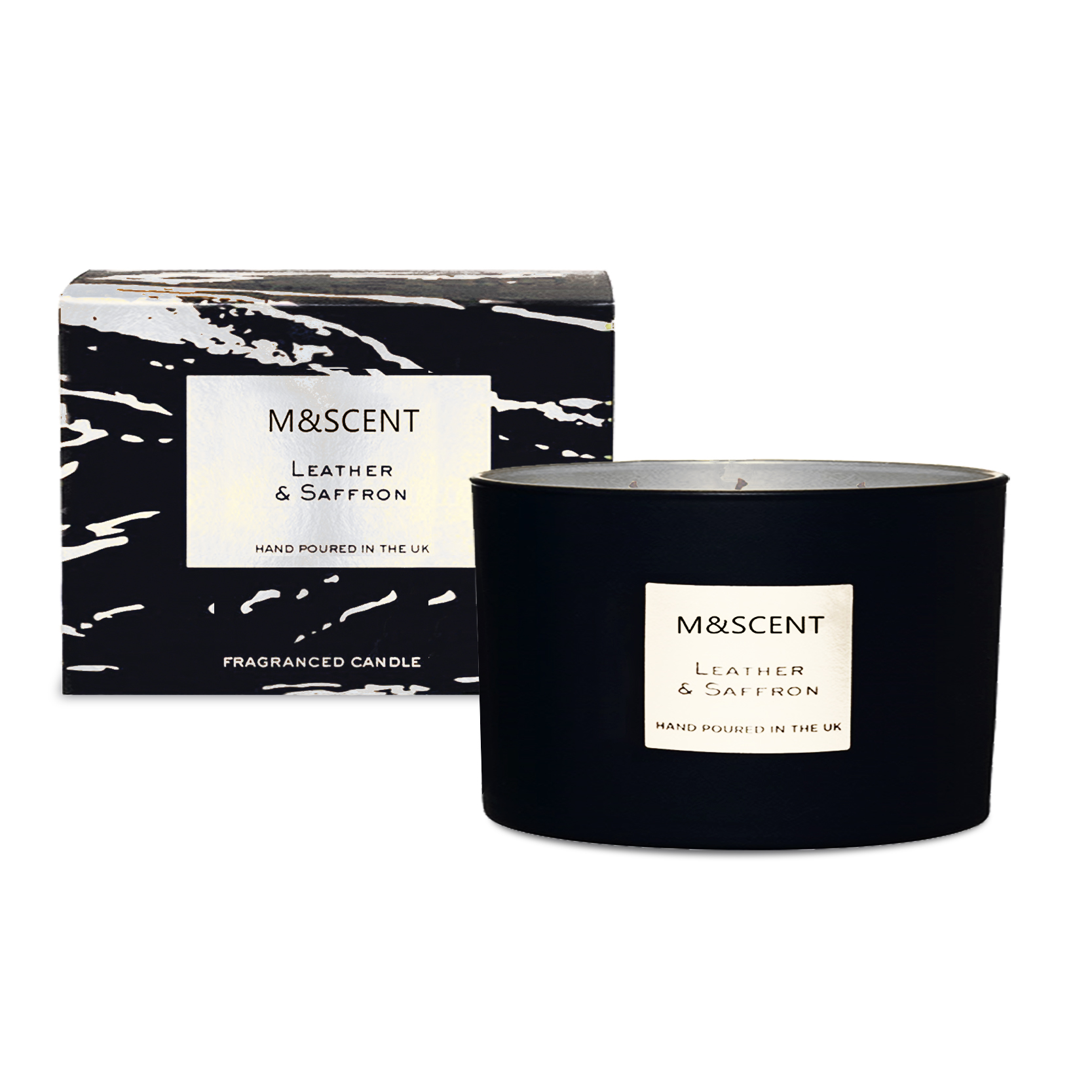 M&Scent bán buôn bộ quà tặng hương liệu trang trí 3 bấc nến dừa thơm