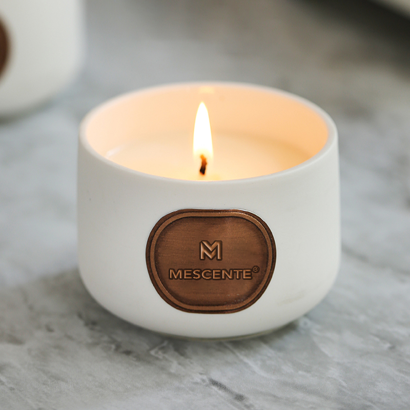 M&Scent nhãn hiệu riêng gốm sứ Bộ quà tặng dừa thơm tùy chỉnh