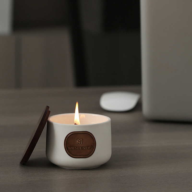 M&Scent nhãn hiệu riêng gốm sứ Bộ quà tặng dừa thơm tùy chỉnh