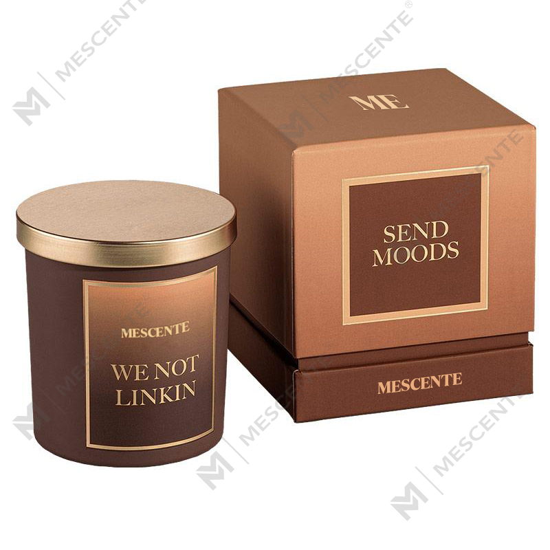 M&Scent Bán buôn Mới Sang trọng Tùy chỉnh Nhãn hiệu riêng Giáng sinh Lọ pha lê Kerzen Nến thơm đậu nành có nắp