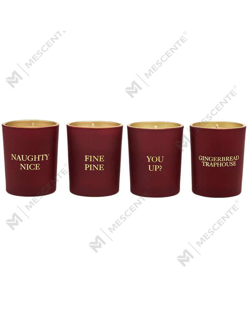 M&Scent nhãn hiệu riêng sang trọng trang trí nội thất bộ quà tặng nến thơm thơm gồm 4 món