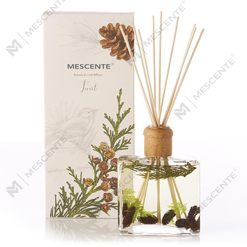 Bán buôn Chất lượng cao Sang trọng Tùy chỉnh Nhãn hiệu riêng Hoa Sola Wood Aroma Máy khuếch tán sậy có hộp