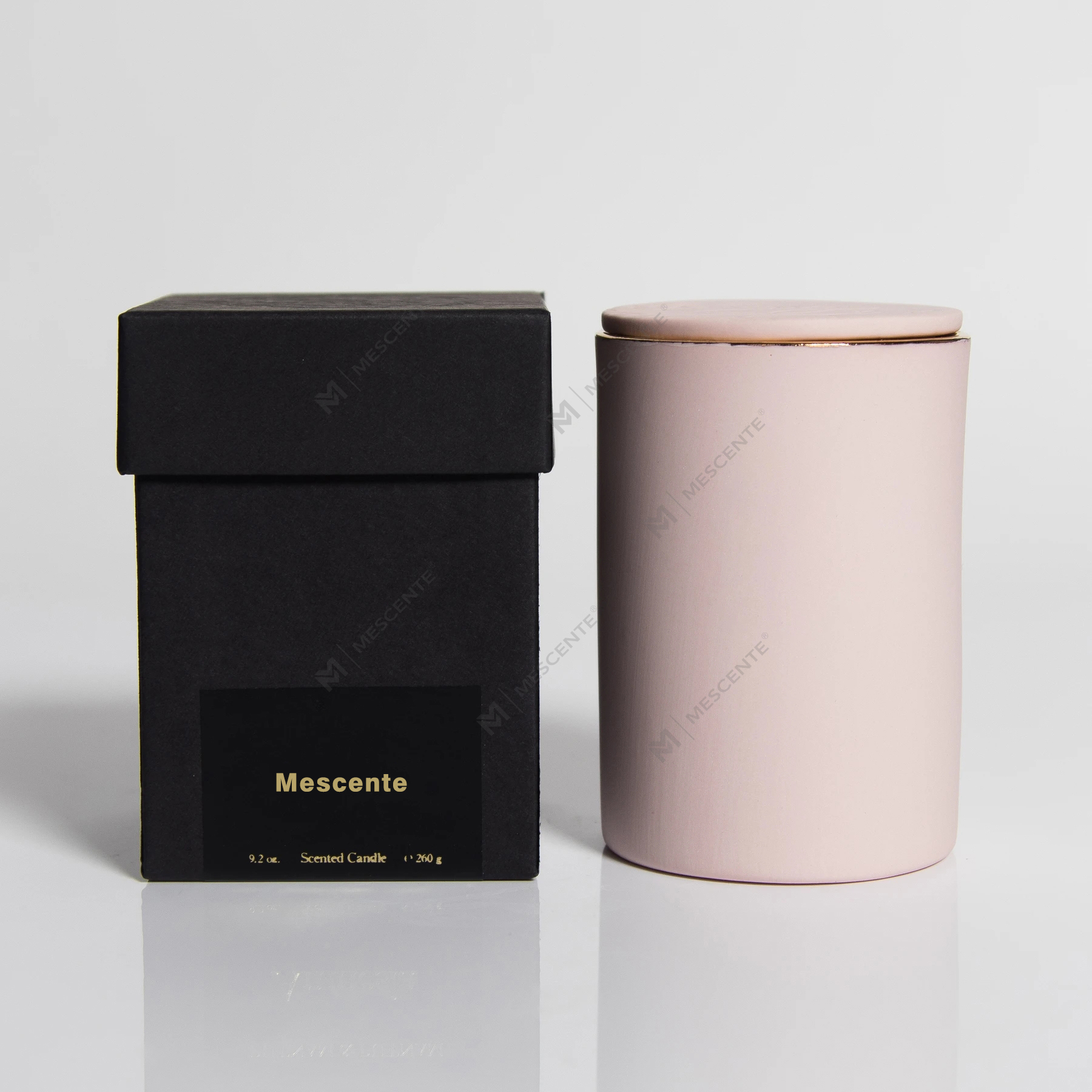 M&Scent Bán buôn Hộp đựng thủy tinh sang trọng Bộ nến thơm thơm giá rẻ có logo