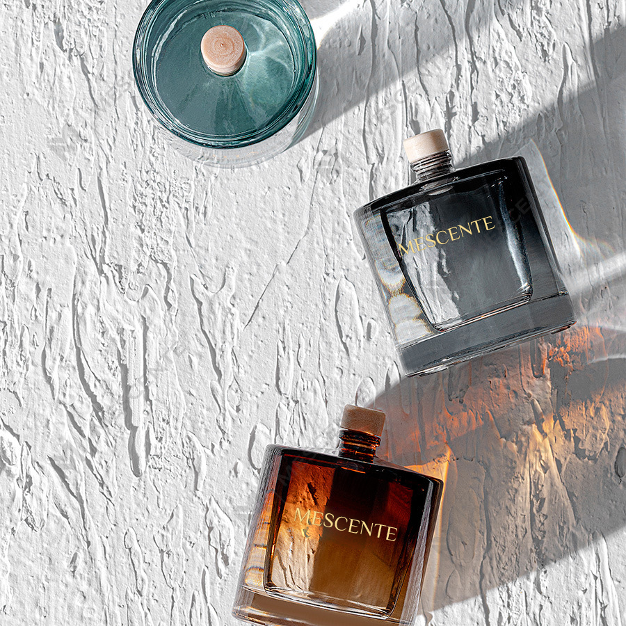 Màu nâu 3 trong một trái tim Bắc Âu Vanilla Reed Diffuser Hương thơm gia đình Tam giác Thổ Nhĩ Kỳ Chứng minh trẻ em
