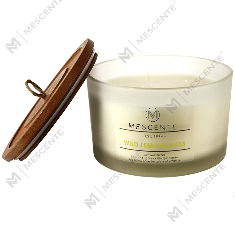 M&Scent Bán buôn nhãn hiệu riêng tùy chỉnh Người giữ kính Nến thơm với tinh thể với số lượng lớn