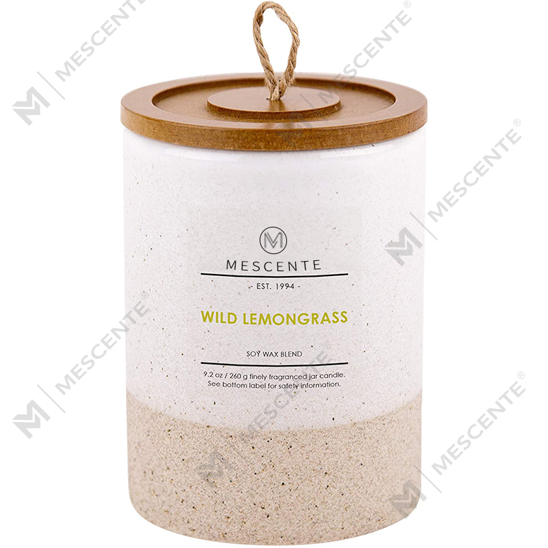 M&Scent Bán buôn nhãn hiệu riêng tùy chỉnh Người giữ kính Nến thơm với tinh thể với số lượng lớn
