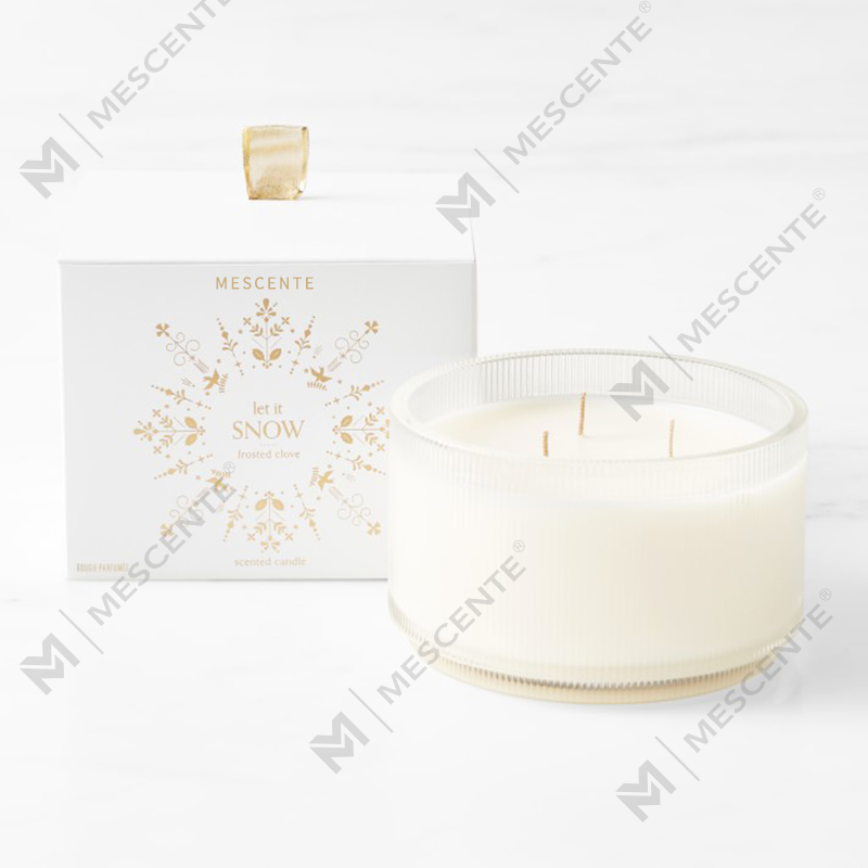 M&Scent Custom Made Logo Nến đậu nành thơm hữu cơ tự chế Nhãn hiệu riêng trong lọ thủy tinh