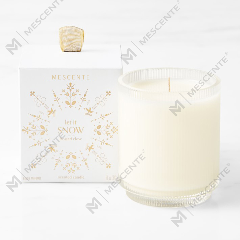 M&Scent Custom Made Logo Nến đậu nành thơm hữu cơ tự chế Nhãn hiệu riêng trong lọ thủy tinh