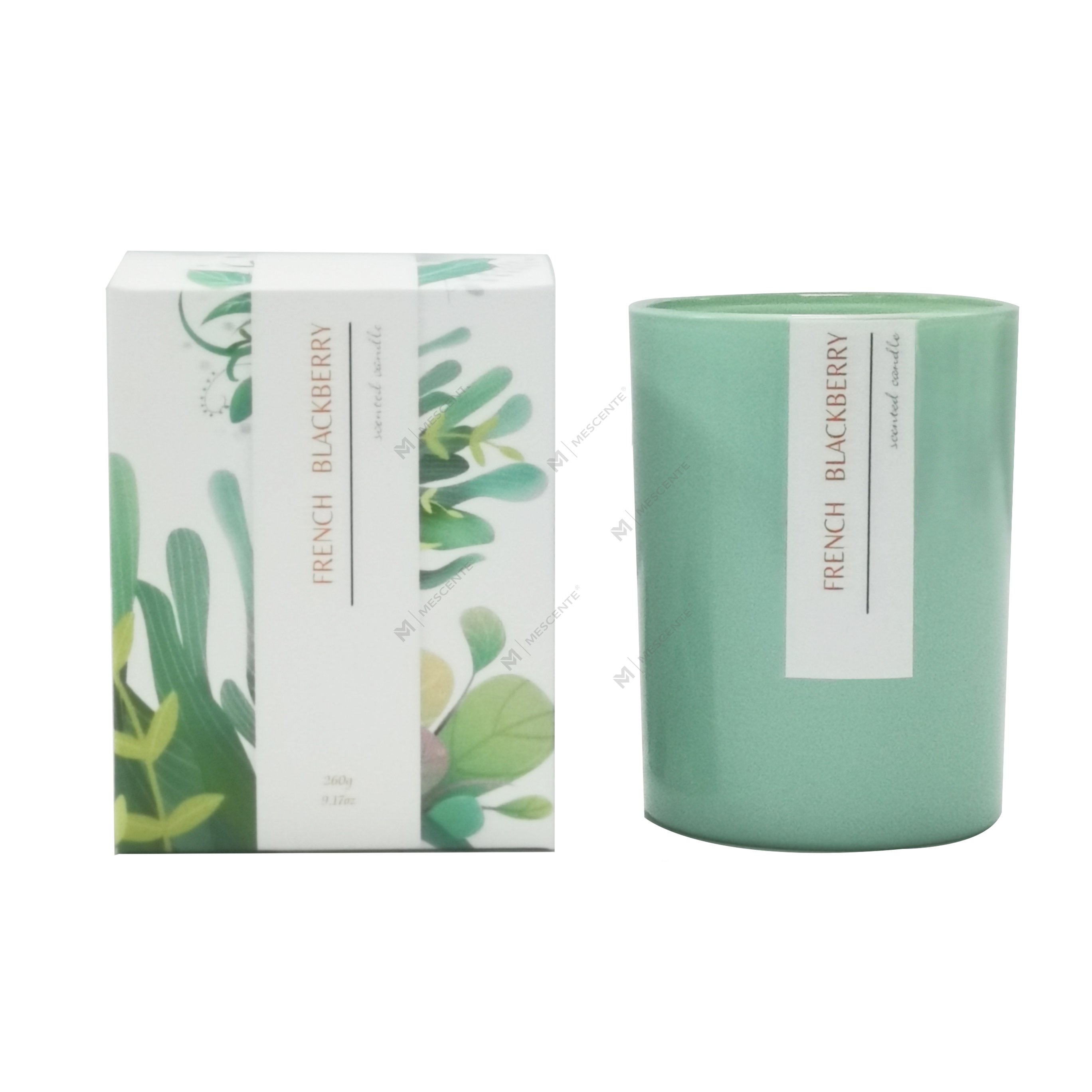 M&Scent tùy chỉnh nhãn hiệu riêng nến dừa ấm hơn nến cọ thơm có logo