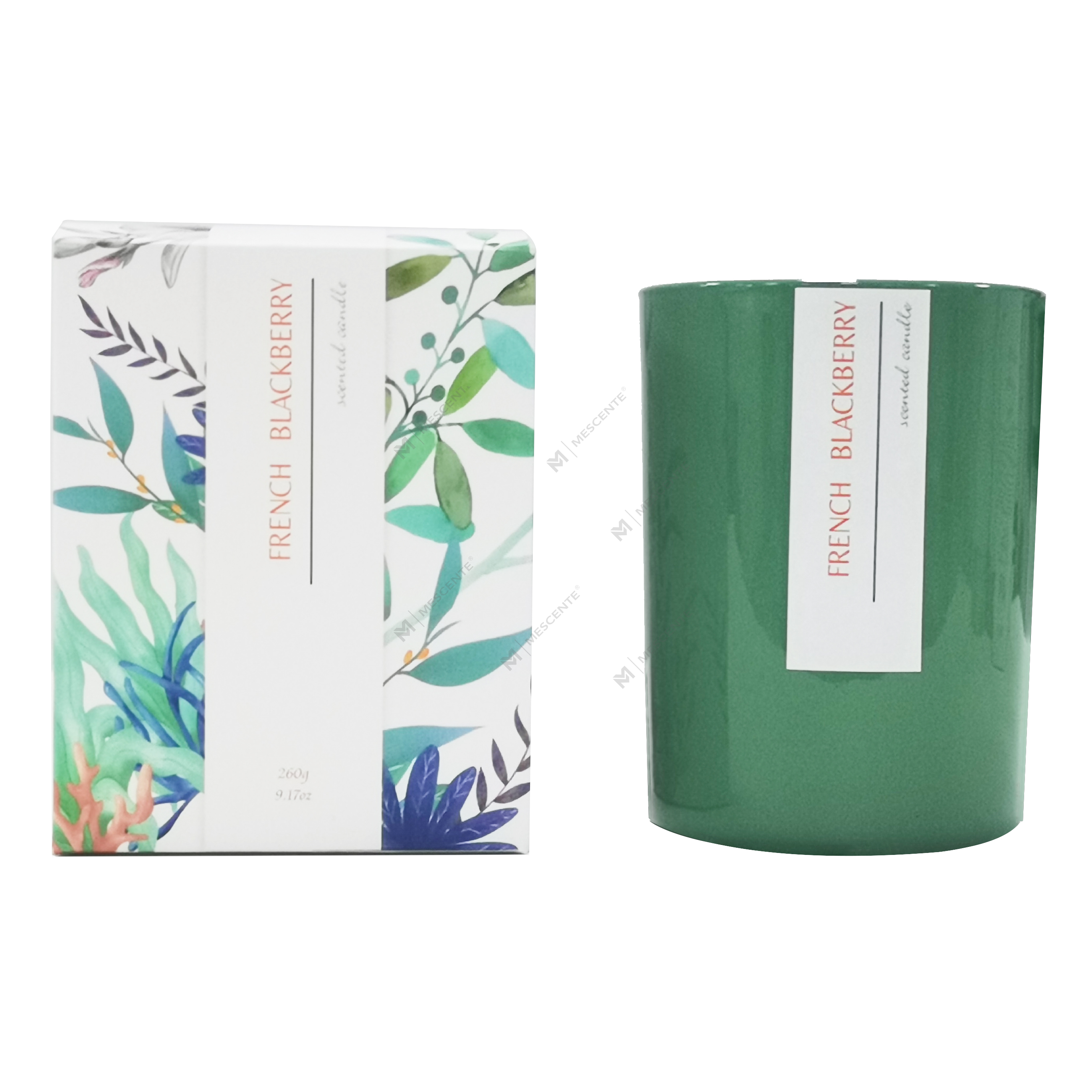 M&Scent tùy chỉnh nhãn hiệu riêng nến dừa ấm hơn nến cọ thơm có logo