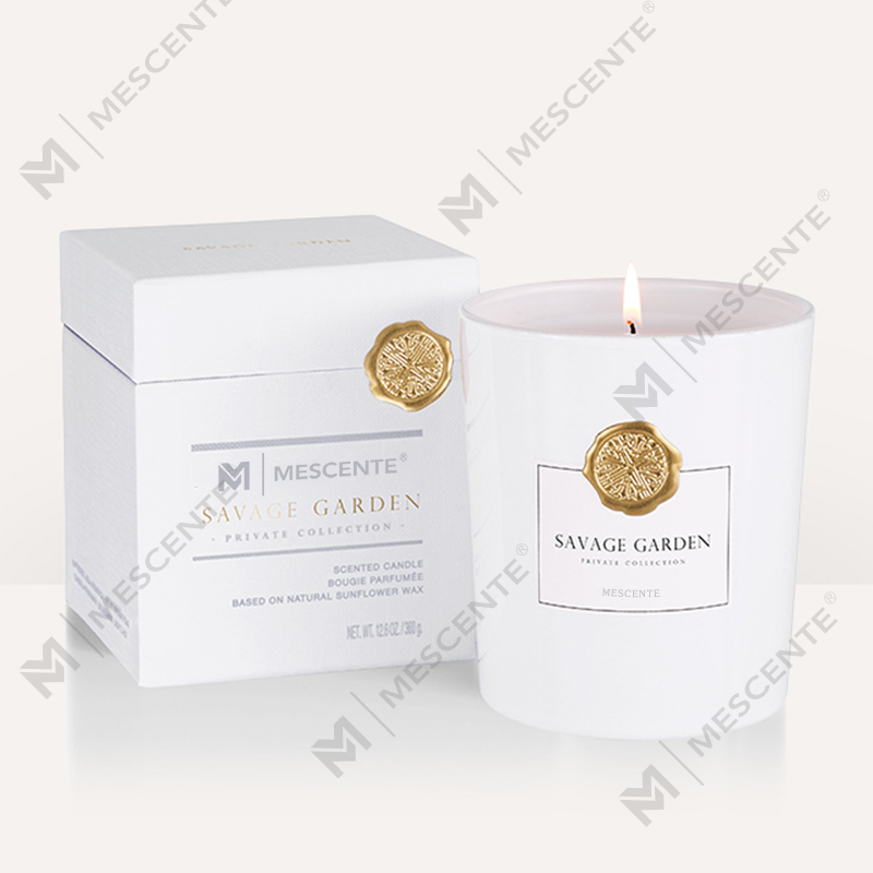 M&Scent sang trọng tùy chỉnh nhãn hiệu riêng lọ thủy tinh trang trí nến sáp đậu nành thơm