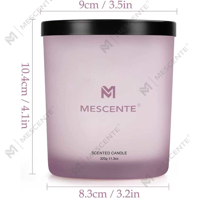M&Scent Bán buôn Tùy chỉnh Sang trọng Bán chạy nhất Nhãn hiệu riêng Bấc Hoa oải hương Sáp đậu nành Nến thơm