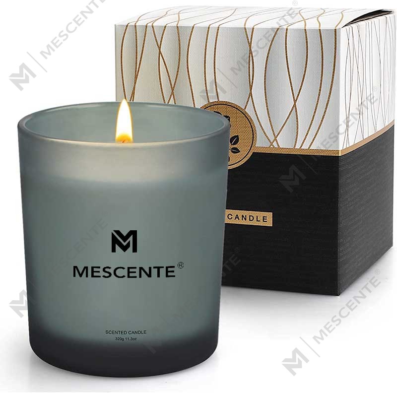 M&Scent Bán buôn Tùy chỉnh Sang trọng Bán chạy nhất Nhãn hiệu riêng Bấc Hoa oải hương Sáp đậu nành Nến thơm