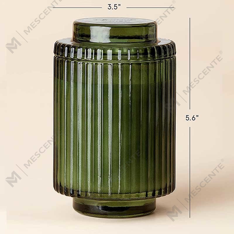 Bán buôn Logo tùy chỉnh Spa Vòng gốm dừa hữu cơ Sáp đậu nành Bộ nến thơm hoa hồng với hoa khô pha lê