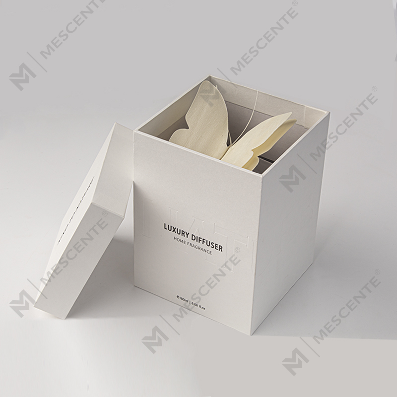 M&Scent Chai Vuông Lớn Mây Dính Chất Lỏng Hương Liệu Sậy Khuếch Tán Ủng Hộ Có Nút Chặn