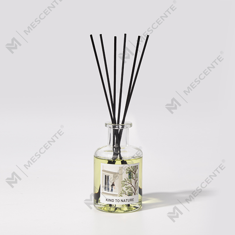 Máy khuếch tán tinh dầu sậy dạng chai lớn trang trí sang trọng M&Scent với Bộ quà tặng hoa khô
