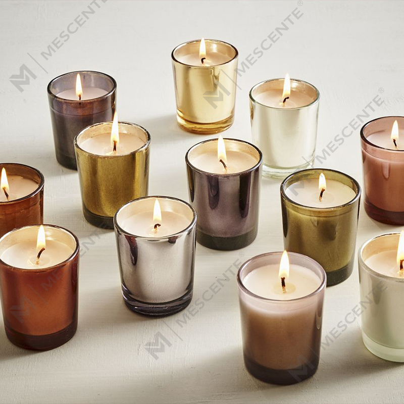 M&Scent Luxury Custom Jar Hương thơm gia đình Nến sáp đậu nành thơm Giáng sinh có nắp
