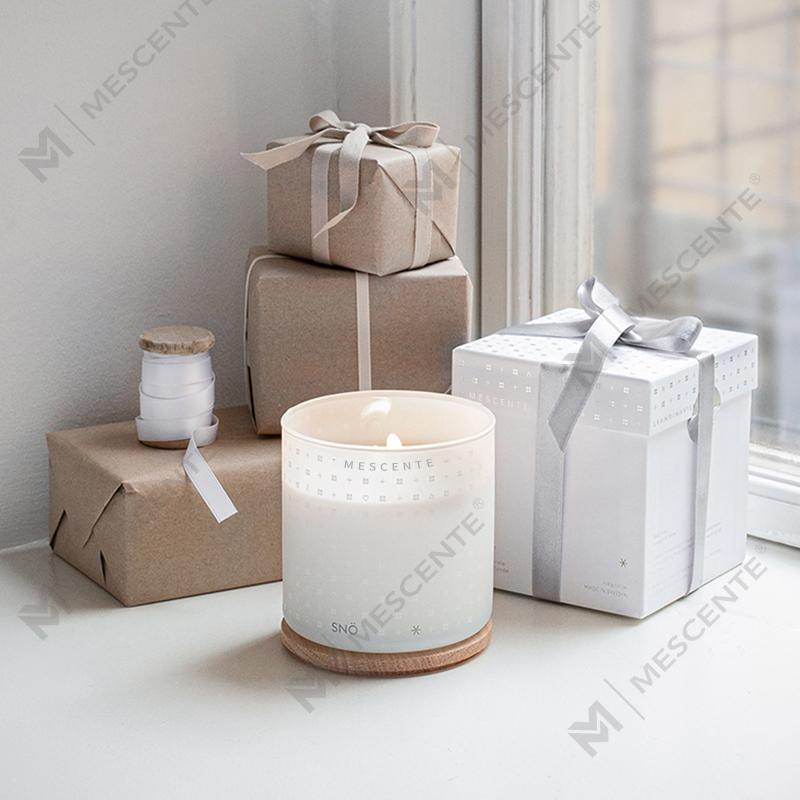 M&Scent Luxury Custom Handmade Nến sáp đậu nành thơm trang trí Giáng sinh kèm hộp quà tặng
