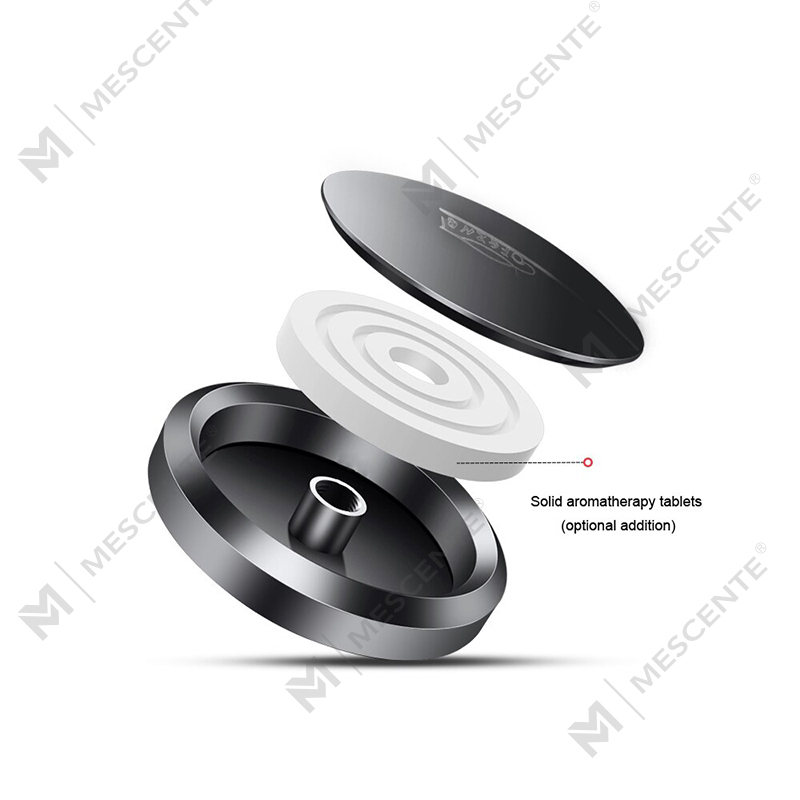 M&Scent Custom Logo Xe treo máy làm mát không khí Nước hoa, Máy làm mát không khí gia đình Khối sợi hữu cơ mùi hương ô tô